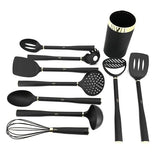 Gibson Home Hampsbridge 10 Piece Nylon Kitchen Tool Set and Utensil