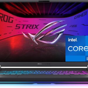 ASUS ROG Strix Gaming Laptop | 16'' FHD 144Hz Display, NVIDIA GeForce RTX Graphics, Intel Core i7, 16GB RAM, 1TB SSD, WiFi 6, Windows 11 – Ultimate Gaming & Streaming Powerhouse