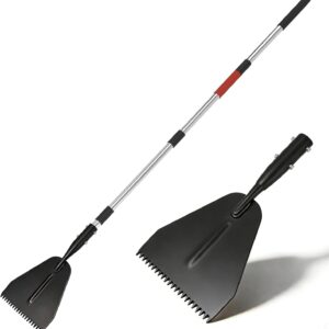 Ice Scraper with Saw-Tooth Edge
